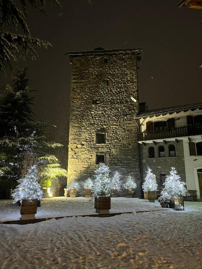 Chalet Blanc "Le Flocon" Courmayeur Exterior foto